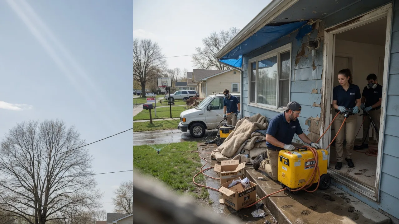Basement Flood Cleanup in Hanoverton, OH near me